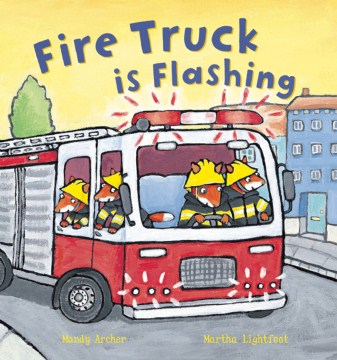 Fire Truck Is Flashing