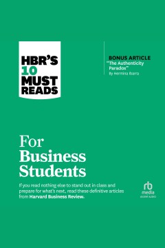 HBR's 10 Must Reads For Business Students