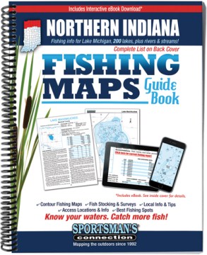 Northern Indiana Fishing Maps Guide Book