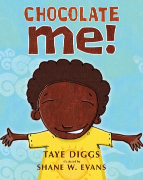 Book jacket for Chocolate me!