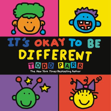 Book jacket for It's okay to be different