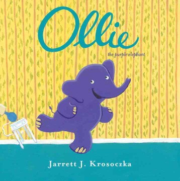 Book jacket for Ollie : the purple elephant
