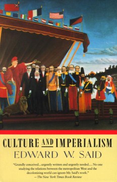 Book jacket for Culture and imperialism