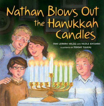 Book Cover: Nathan Blows Out the Hanukkah Candles