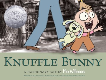 Book jacket for Knuffle Bunny : a cautionary tale
