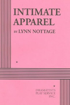 Book jacket for Intimate apparel