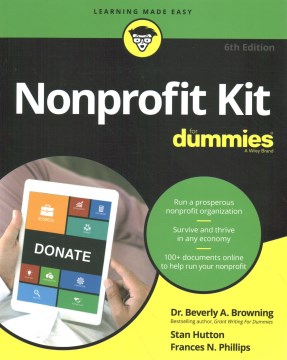 Book jacket for Nonprofit kit
