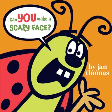 Book jacket for Can you make a scary face?