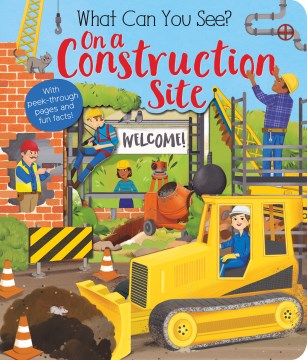 Book jacket for On a construction site