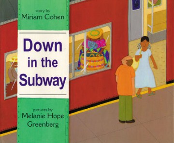 Book jacket for Down in the subway