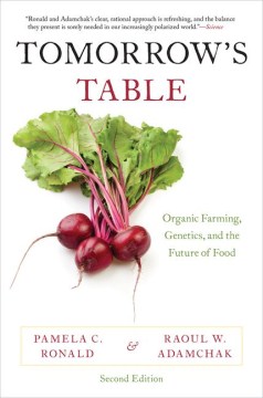 Book jacket for Tomorrow's table : organic farming, genetics, and the future of food
