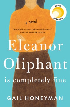 Book jacket for Eleanor Oliphant is completely fine