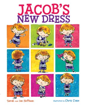 Book jacket for Jacob's new dress