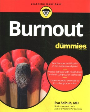 Book jacket for Burnout for dummies