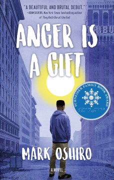 Book jacket for Anger is a gift