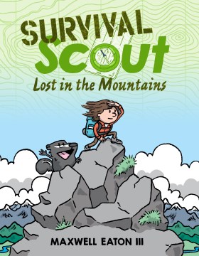 Book jacket for Survival scout : lost in the mountains