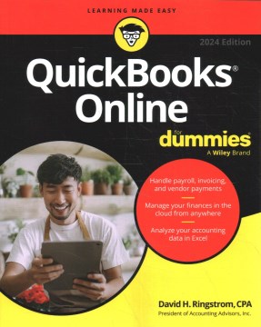 Book jacket for QuickBooks Online