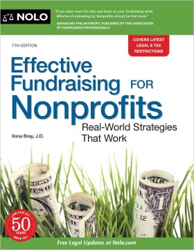 Book jacket for Effective fundraising for nonprofits : real-world strategies that work