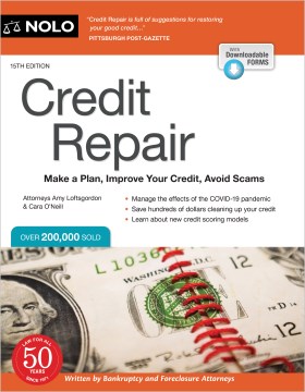Book jacket for Credit repair : [make a plan, improve your credit, avoid scams]