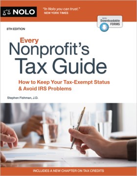 Book jacket for Every nonprofit's tax guide : how to keep your tax-exempt status & avoid IRS problems
