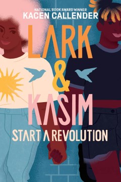 Book jacket for Lark & Kasim start a revolution