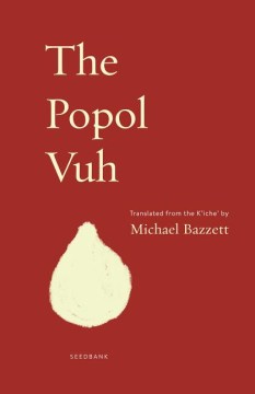 Book jacket for The Popol Vuh : a new English version