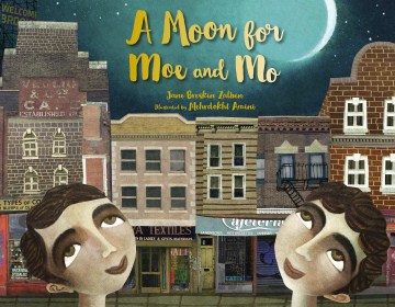 Book jacket for A moon for Moe & Mo