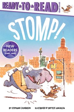 Book jacket for Stomp!
