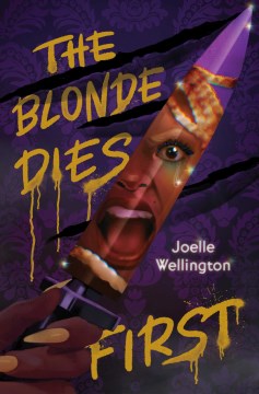 Book jacket for The blonde dies first