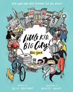 Book jacket for Little kid, big city! New York