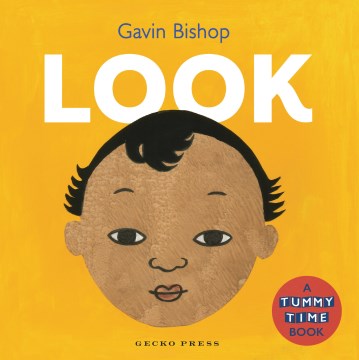 Book jacket for Look : a tummy time book