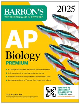 Ap Biology 2025 : 6 Practice Tests + Comprehensive Review + Online Practice
