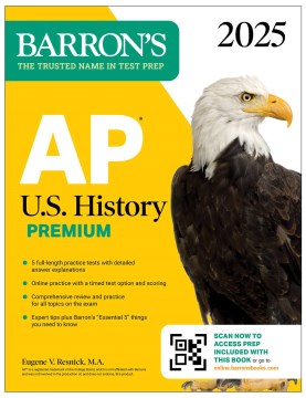 Ap U.s. History 2025 : 5 Practice Tests + Comprehensive Review + Online Practice