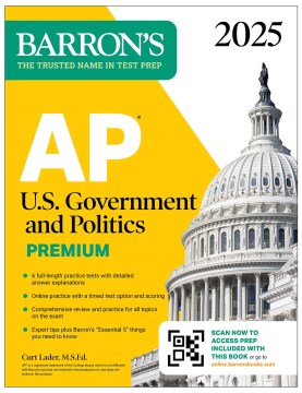 Ap U.s. Government and Politics, 2025 : 6 Practice Tests + Comprehensive Review + Online Practice