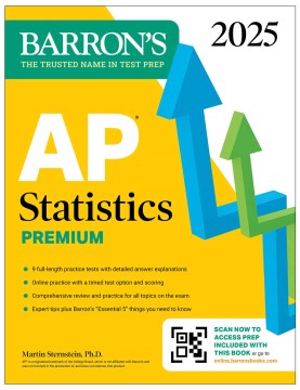 Ap Statistics 2025 : 9 Practice Tests + Comprehensive Review + Online Practice