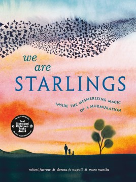 We are starlings : inside the mesmerizing magic of a murmuration / written by Robert Furrow & Donna Jo Napoli   illustrated by Marc Martin