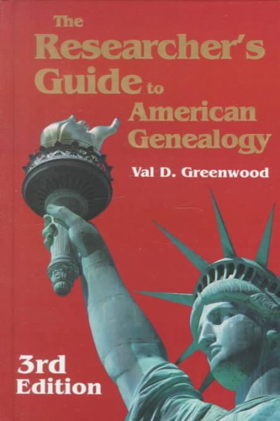 Cover of Researcher's Guide to American Genealogy