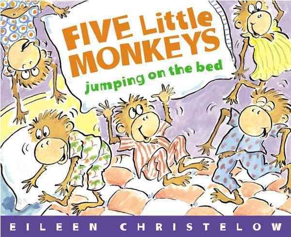 Cover of Five Little Monkeys Jumping on the Bed