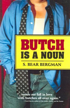 Butch is a noun book cover