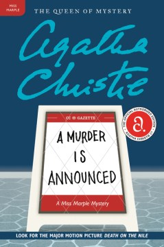 A murder is announced book cover