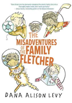 The misadventures of the family Fletcher book cover