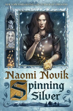 Spinning silver book cover