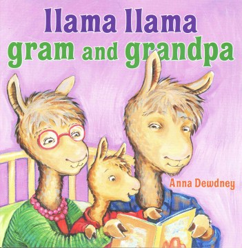 Llama Llama Gram and Grandpa book cover