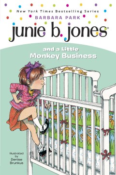 Junie B. Jones and a little monkey business book cover