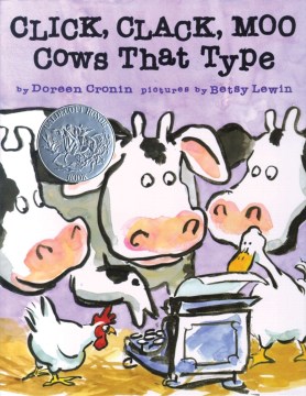 Click, clack, moo : cows that type book cover