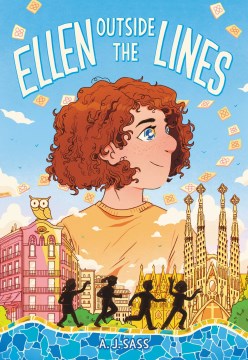 Ellen outside the lines book cover