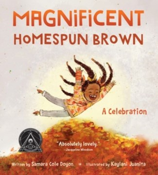 Magnificent homespun brown : a celebration book cover