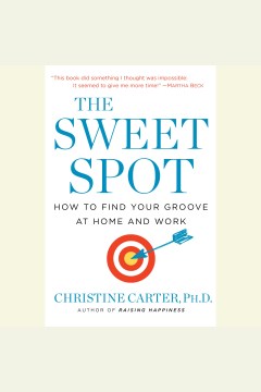 The sweet spot : how to find your groove at home and work book cover