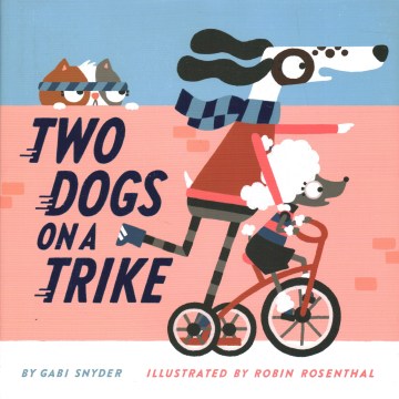 Two dogs on a trike book cover