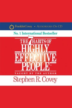 The 7 habits of highly effective people  book cover
